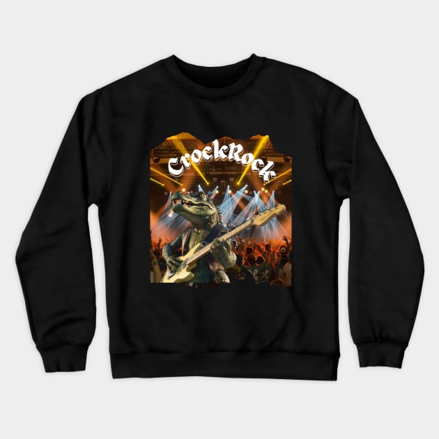 Animal Rock Crewneck Sweatshirt by MckinleyArt